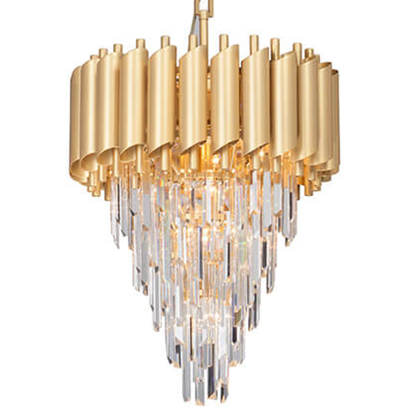 Empire Gold Chandelier Crystal D 50 Глянцевое золото в Ижевске | Loft Concept 