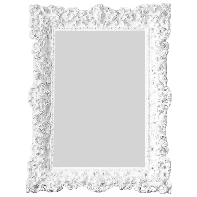 Зеркало Leeuw Mirror White Белый винтажная патина   в Ижевске | Loft Concept 