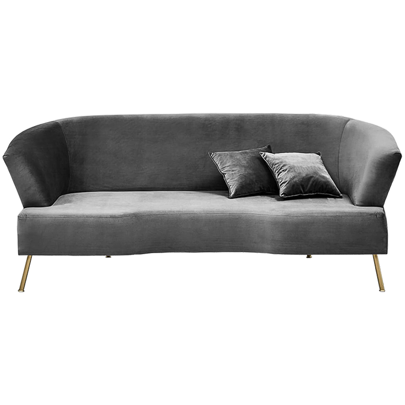 Диван Isis Sofa Gray Серый Золотой в Ижевске | Loft Concept 