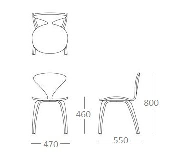 Стул Cherner Side Chair в Ижевске