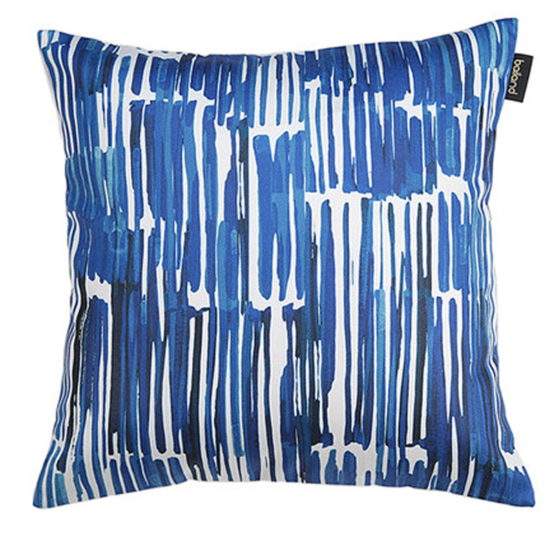 Подушка Pillow Indigo blue Синий Белый в Ижевске | Loft Concept 