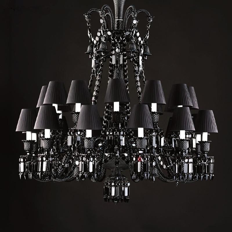 Люстра BACCARAT ZENITH NOIR Chandelier Черный в Ижевске | Loft Concept 