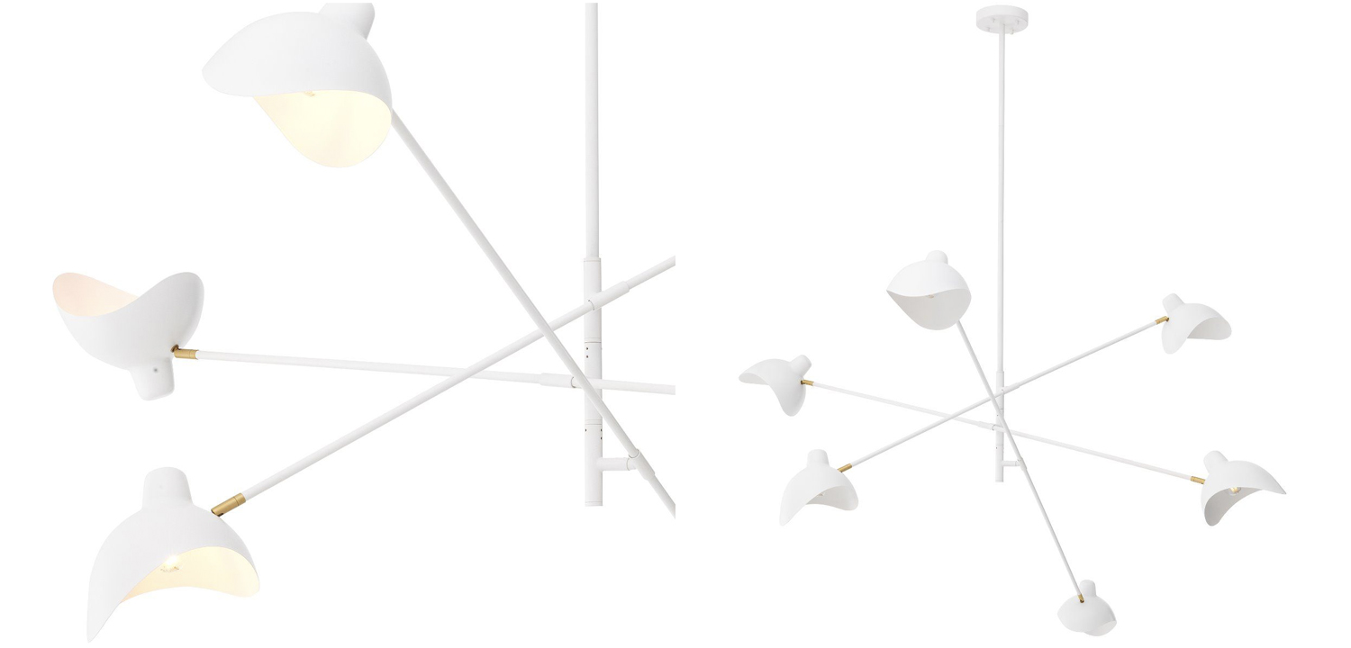 Люстра Eichholtz Chandelier Meryll White - фото