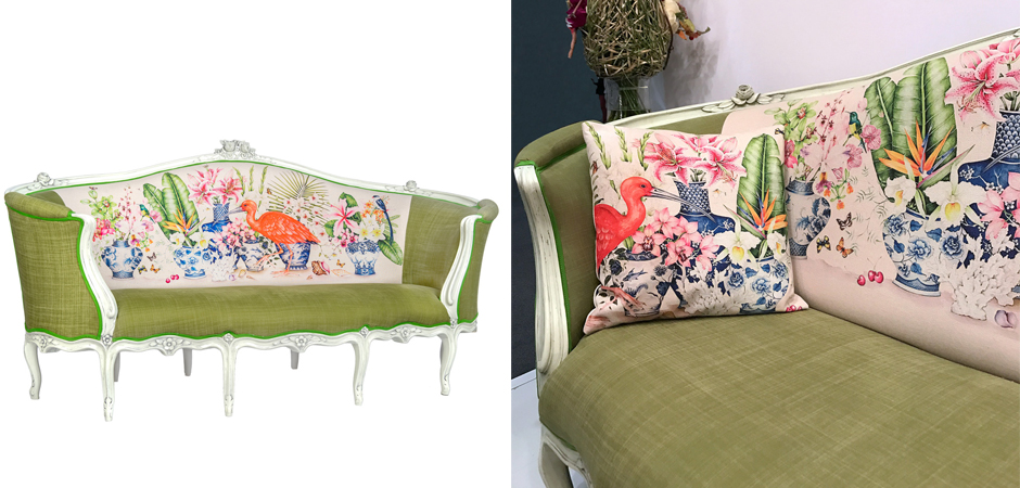 Диван Poetry of Flowers and Birds Sofa Диван Poetry of Flowers and Birds Sofa - Loft-Concept в Ижевске
