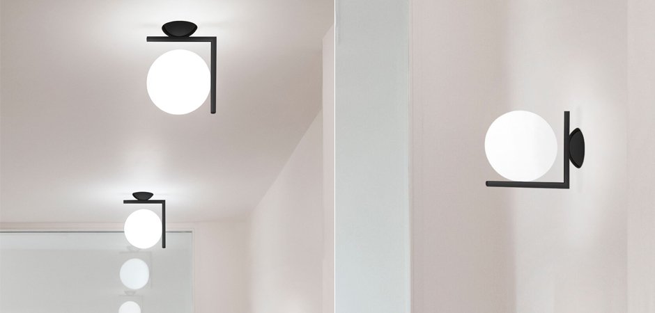 Бра Flos IC Lights C/W Black - Loft-Concept в Ижевске