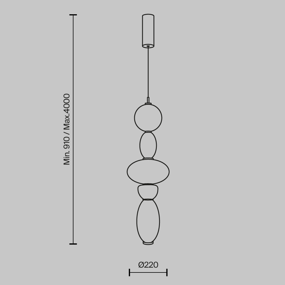Подвесной светильник Adore LED 3000K 23Bт  в Ижевске