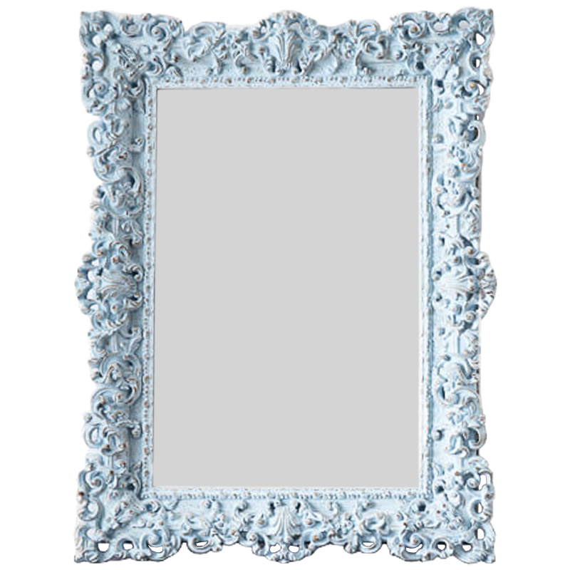 Зеркало Leeuw Mirror Pastel Blue Винтажный голубой в Ижевске | Loft Concept 