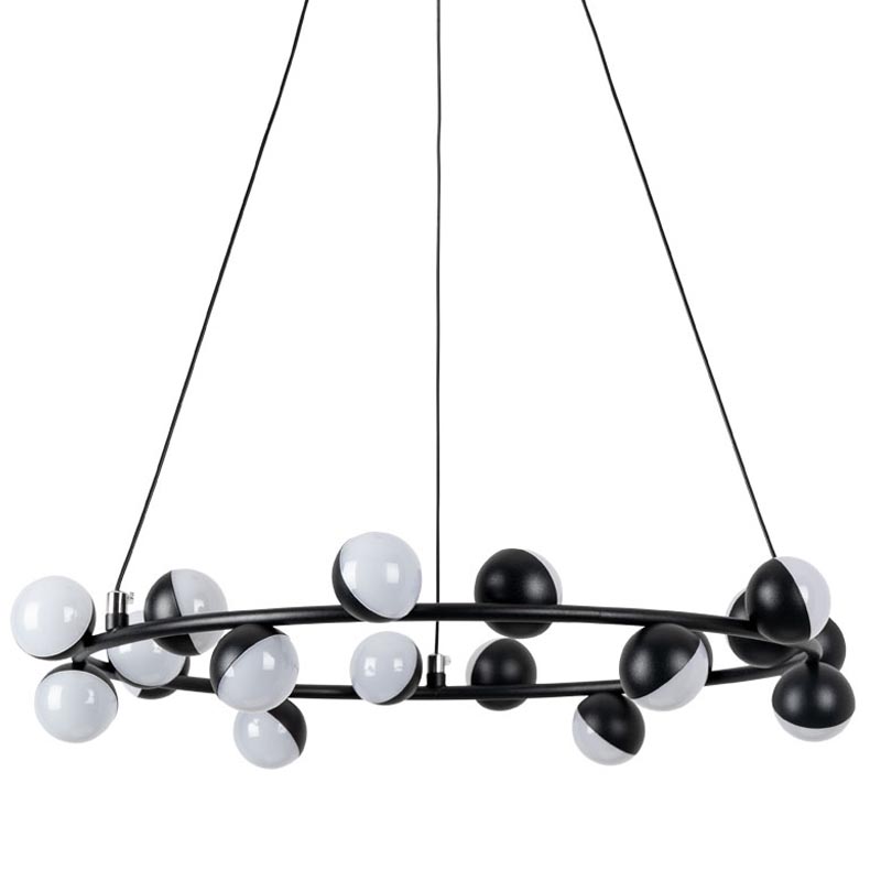 Люстра Vilelme Chandelier black 50 Черный в Ижевске | Loft Concept 