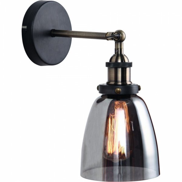 Бра Smoke Glass cloche Wall Lamp  в Ижевске | Loft Concept 