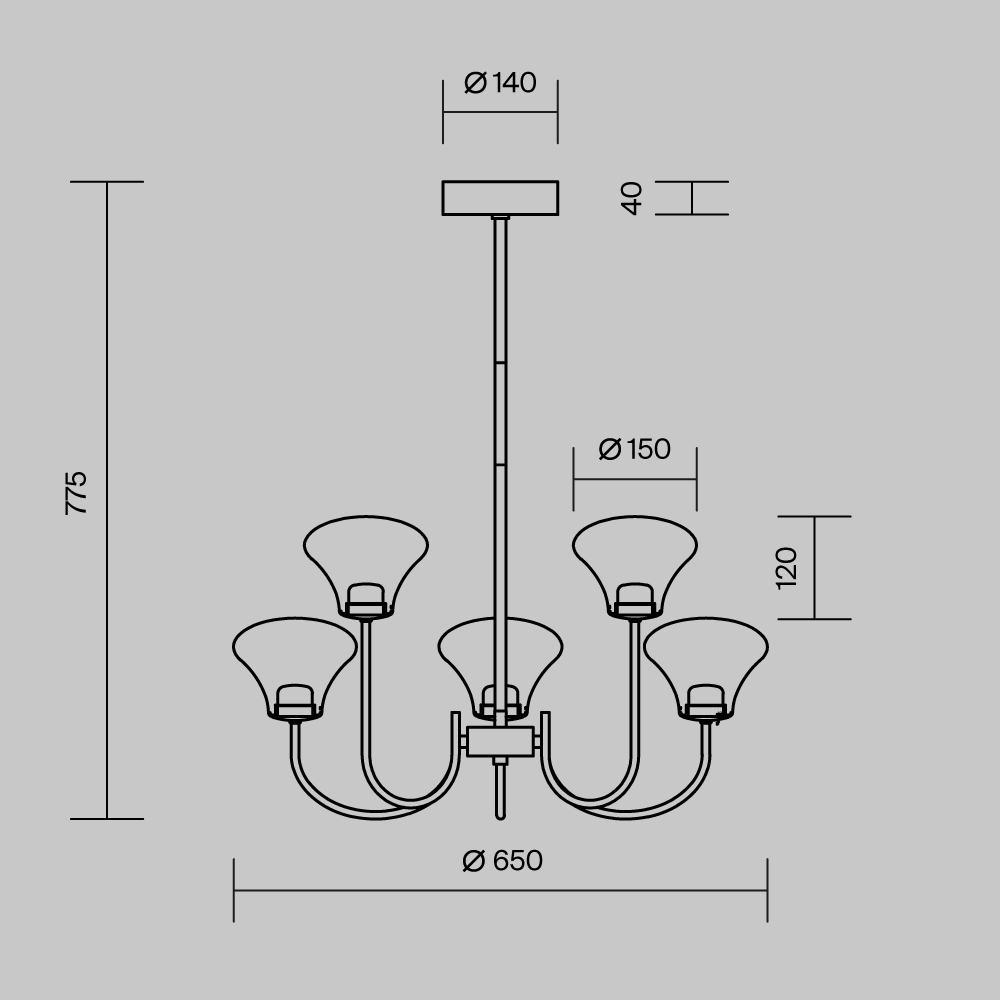Люстра подвесная Dynasty 3000К в Ижевске