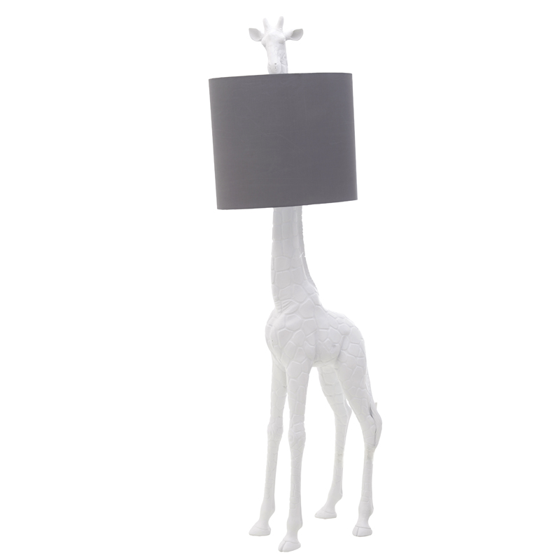 Торшер White Giraffe Floor lamp Белый Серый в Ижевске | Loft Concept 