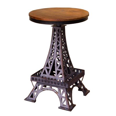 Барный стул Eiffel Tower Bar Stool Коричневый Черный в Ижевске | Loft Concept 