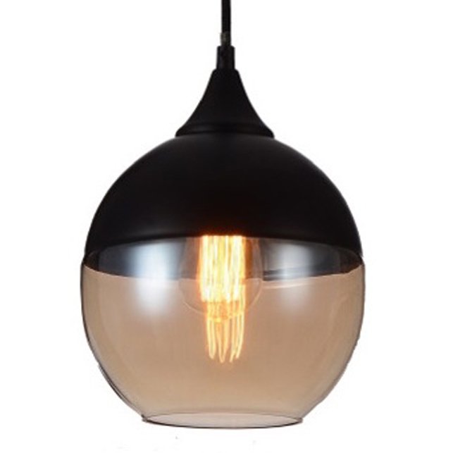 Подвесной светильник Smoke Glass Light Pendant Sphere  в Ижевске | Loft Concept 