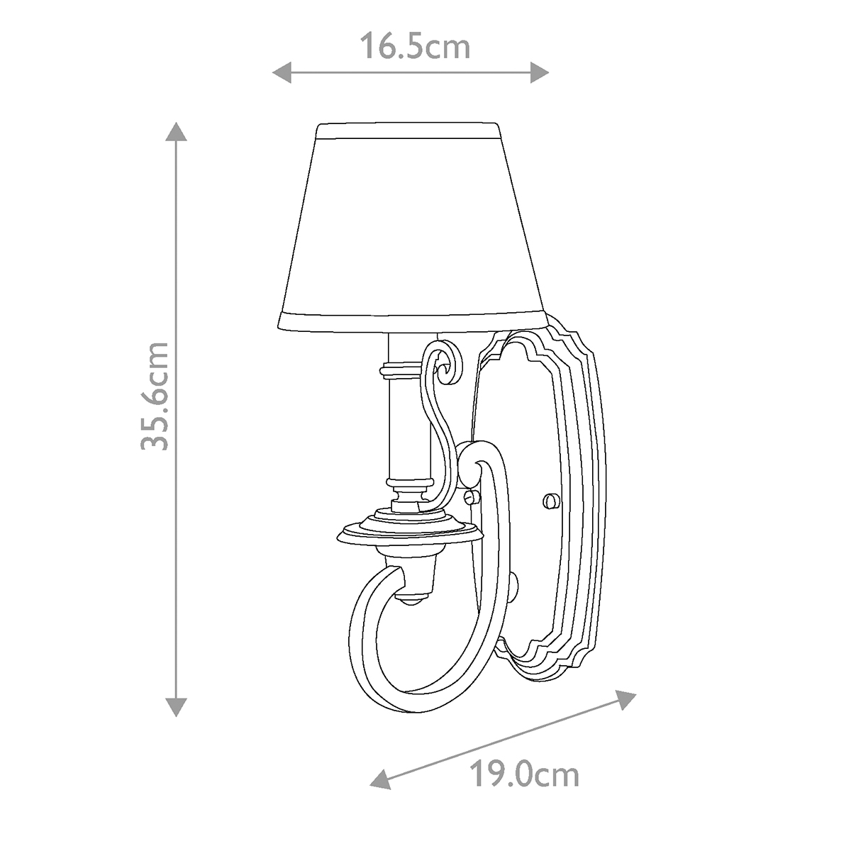 Бра бронзового цвета со светло-янтарным абажуром из органзы Hinkley в Ижевске
