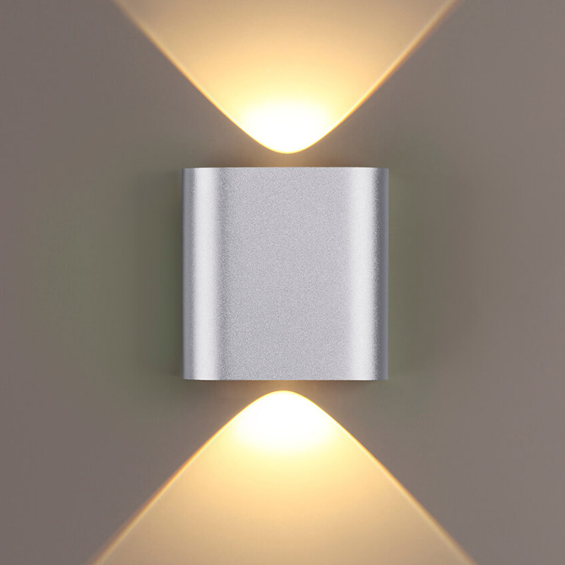 Бра Obverse Silver Square Wall lamp Серебряный в Ижевске | Loft Concept 