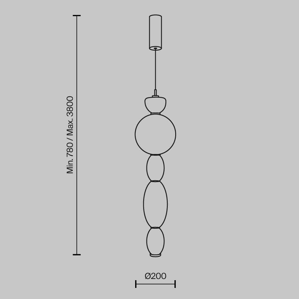 Подвесной светильник Adore LED 3000K 17Bт в Ижевске