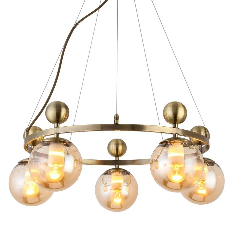 Люстра Demian Bronze Chandelier Бронза в Ижевске | Loft Concept 