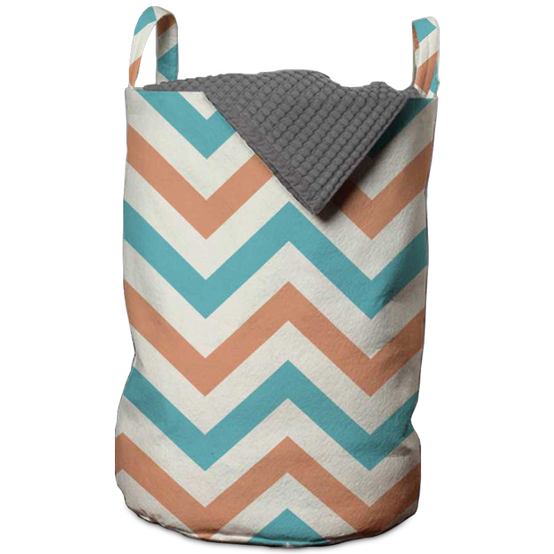 Корзина Turquoise Chevron Basket Мульти в Ижевске | Loft Concept 