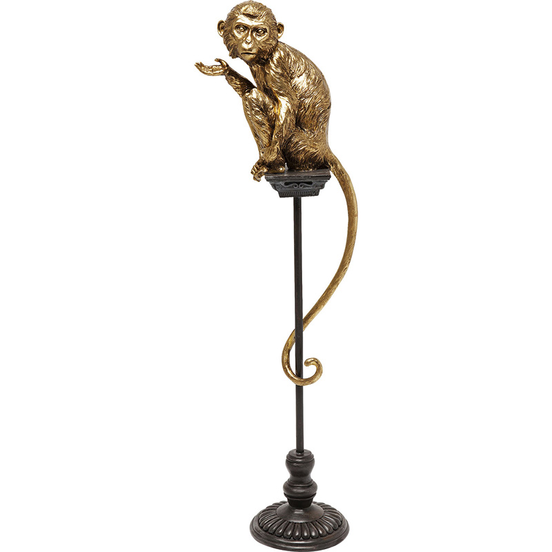 Статуэтка Golden Monkey on a stand Золотой в Ижевске | Loft Concept 