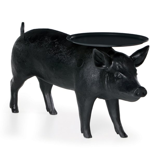 Кофейный стол Moooi Pig Table Черный матовый в Ижевске | Loft Concept 