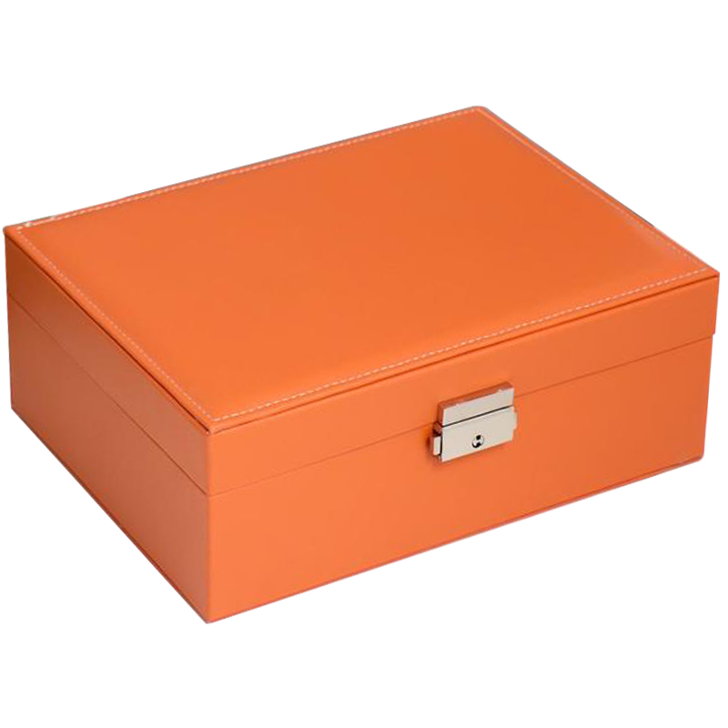 Шкатулка Auburn Jewerly Organizer Box orange Оранжевый в Ижевске | Loft Concept 