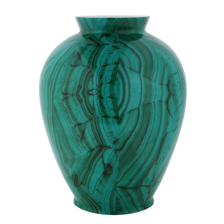 Ваза Malachite Vase barrel Малахит в Ижевске | Loft Concept 