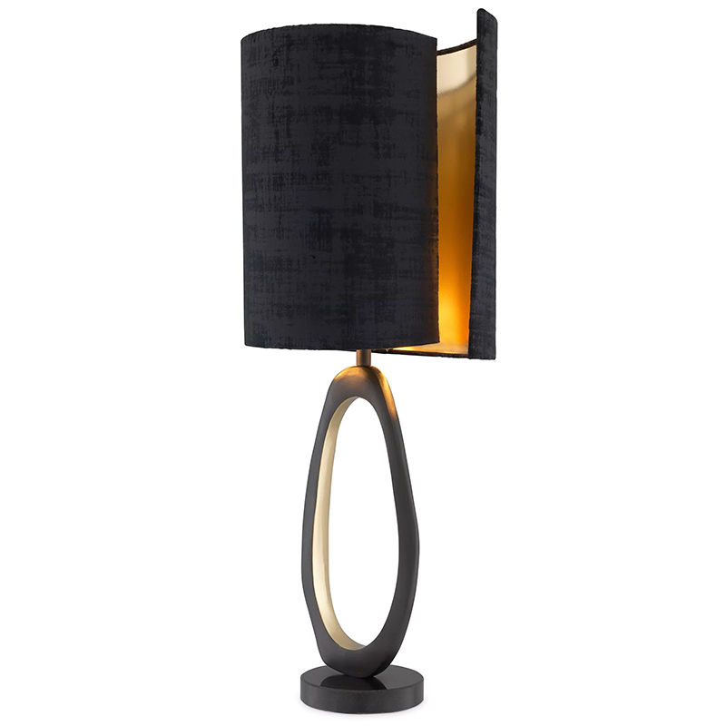 Настольная лампа Eichholtz Table Lamp Kilian Черный Латунь в Ижевске | Loft Concept 