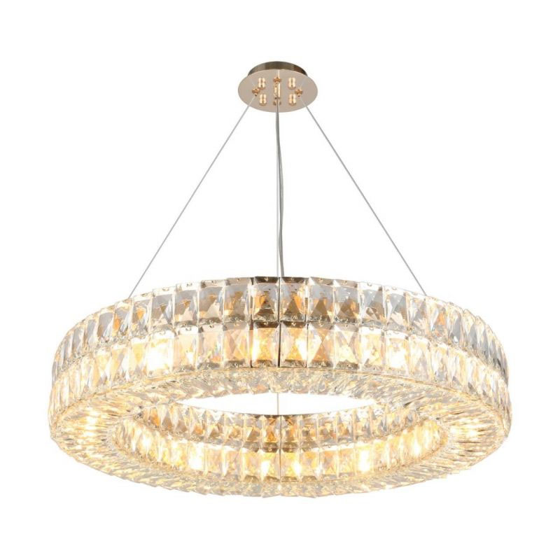 Люстра Crystal Regena Gold Chandelier Прозрачный Золотой в Ижевске | Loft Concept 