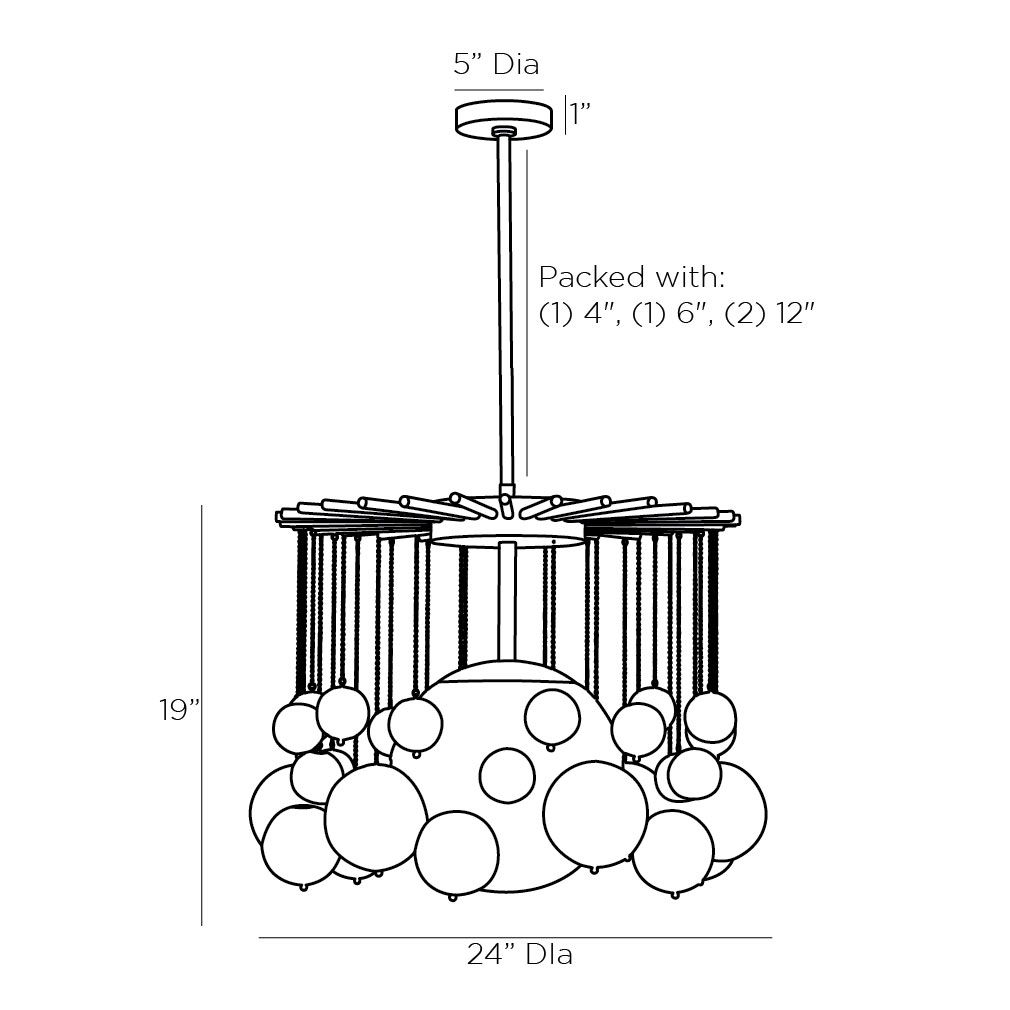 Люстра Arteriors MIRA CHANDELIER в Ижевске