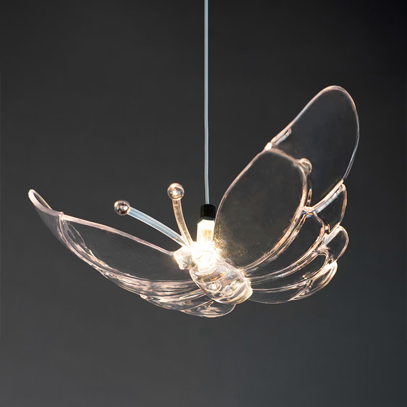 Butterfly Double Pendant Lamp E Прозрачный в Ижевске | Loft Concept 