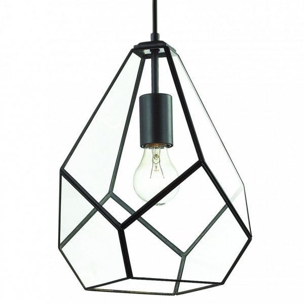 Подвесной светильник Geometry Glass Light Pendant Transparent Прозрачный в Ижевске | Loft Concept 