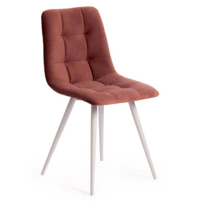 Стул Nancy Coral Chair Коралловый Белый в Ижевске | Loft Concept 