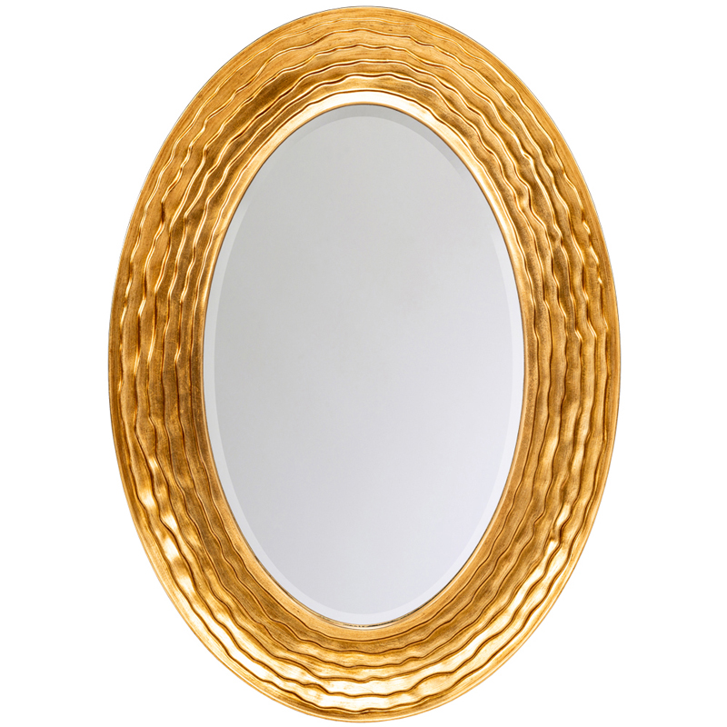 Зеркало Golden Waves Oval Mirror  в Ижевске | Loft Concept 