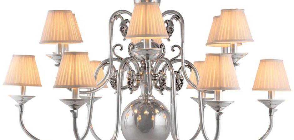 Люстра Eichholtz Chandelier La Chapelle Silver - Loft-Concept в Ижевске