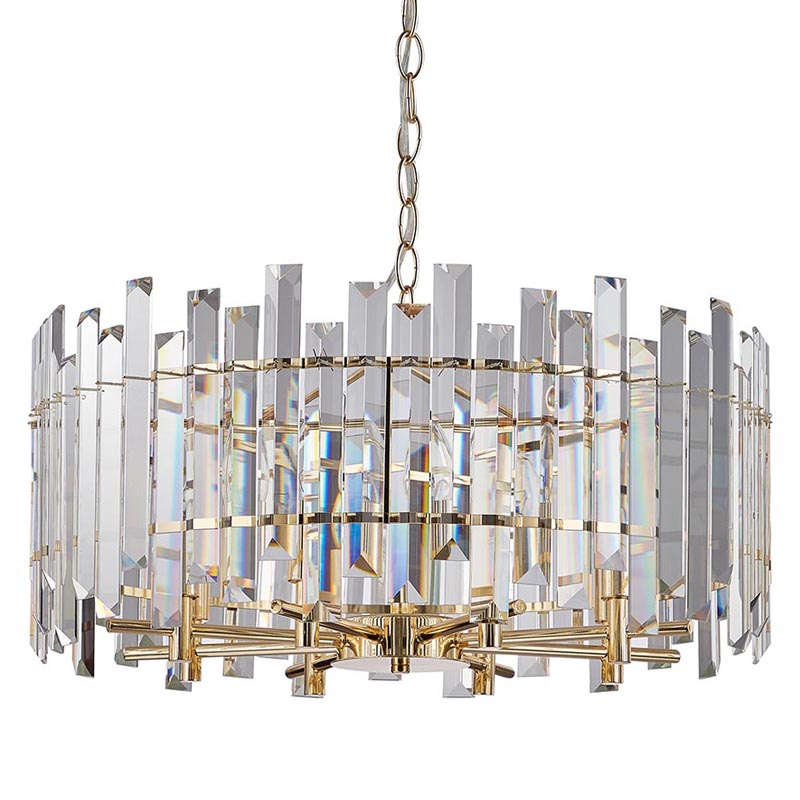 Люстра Langley Chandelier gold 60 Золотой Прозрачный в Ижевске | Loft Concept 