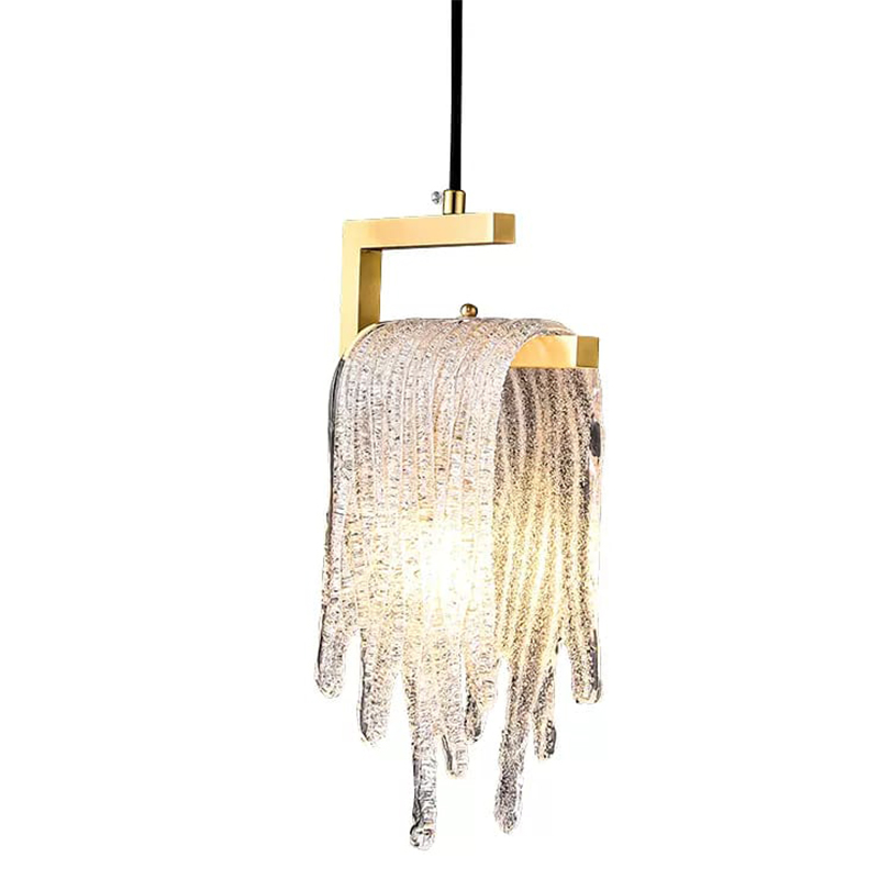 Подвесной светильник Fused Glass Hanging lamp Золотой в Ижевске | Loft Concept 