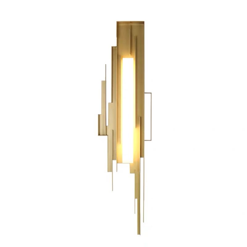 Бра Flowing Metal Sconce Золотой в Ижевске | Loft Concept 