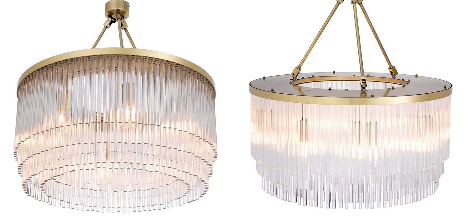 Люстра Eichholtz Hector S Brass - фото №1