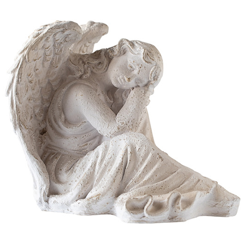 Статуэтка Angel Sitting Provence Statuette Белый в Ижевске | Loft Concept 