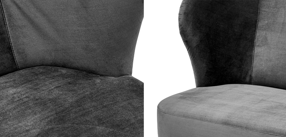 Кресло Hortense Chair Gray Кресло Hortense Chair Gray - Loft-Concept в Ижевске
