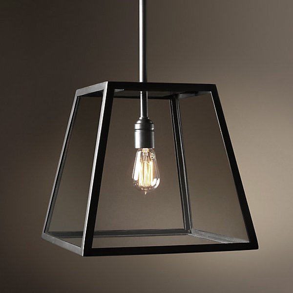 Подвесной светильник Loft Industrial Filament Pendant Черный в Ижевске | Loft Concept 