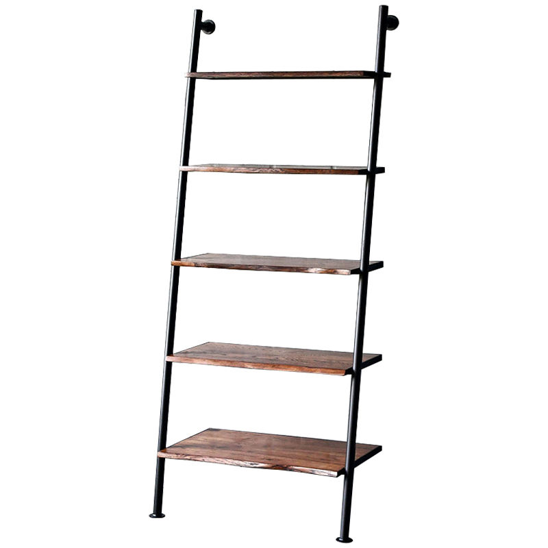 Стеллаж Talbot Industrial Metal Rust Rack Коричневый Черный в Ижевске | Loft Concept 