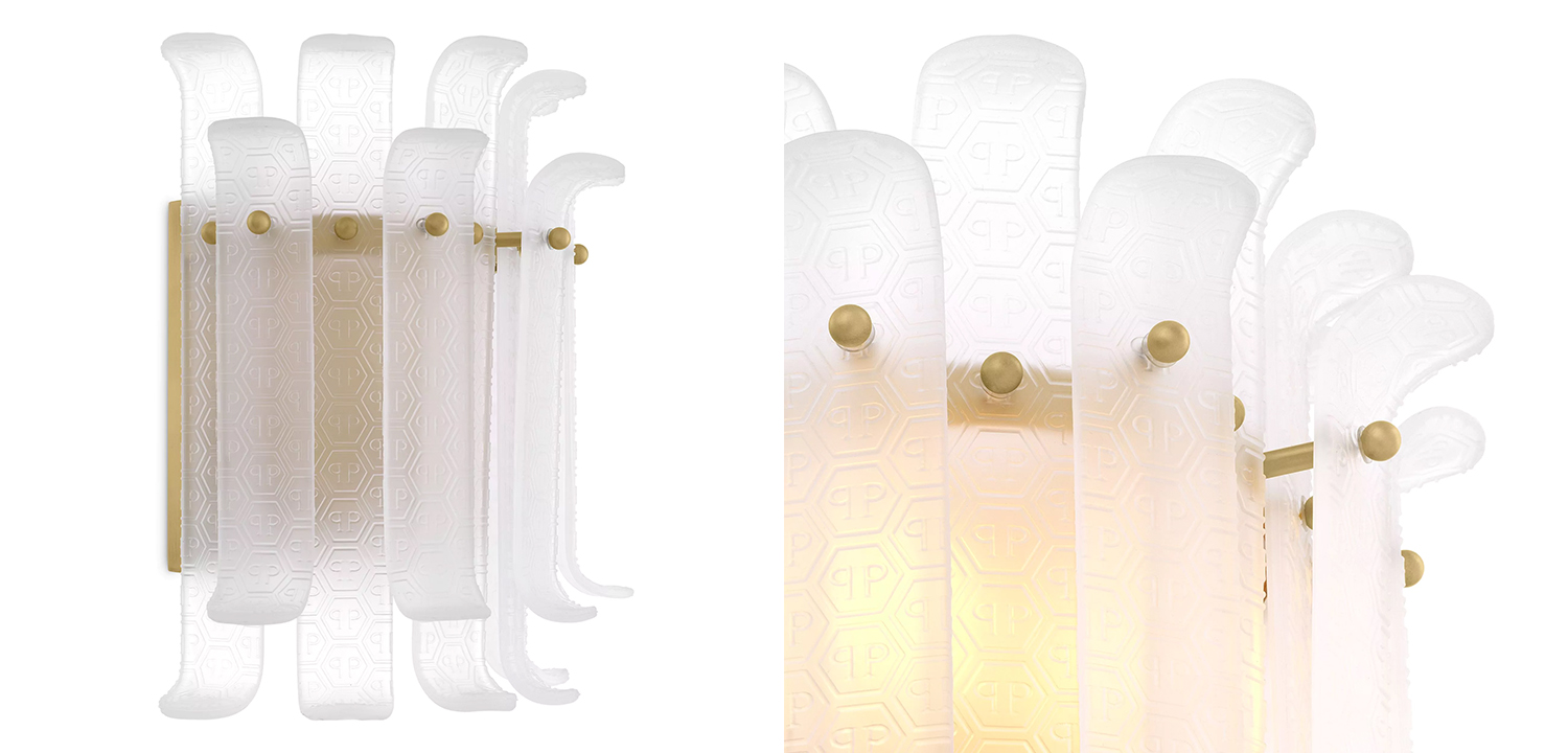 Бра Philipp Plein Wall Lamp Rodeo Drive Белый - фото №1