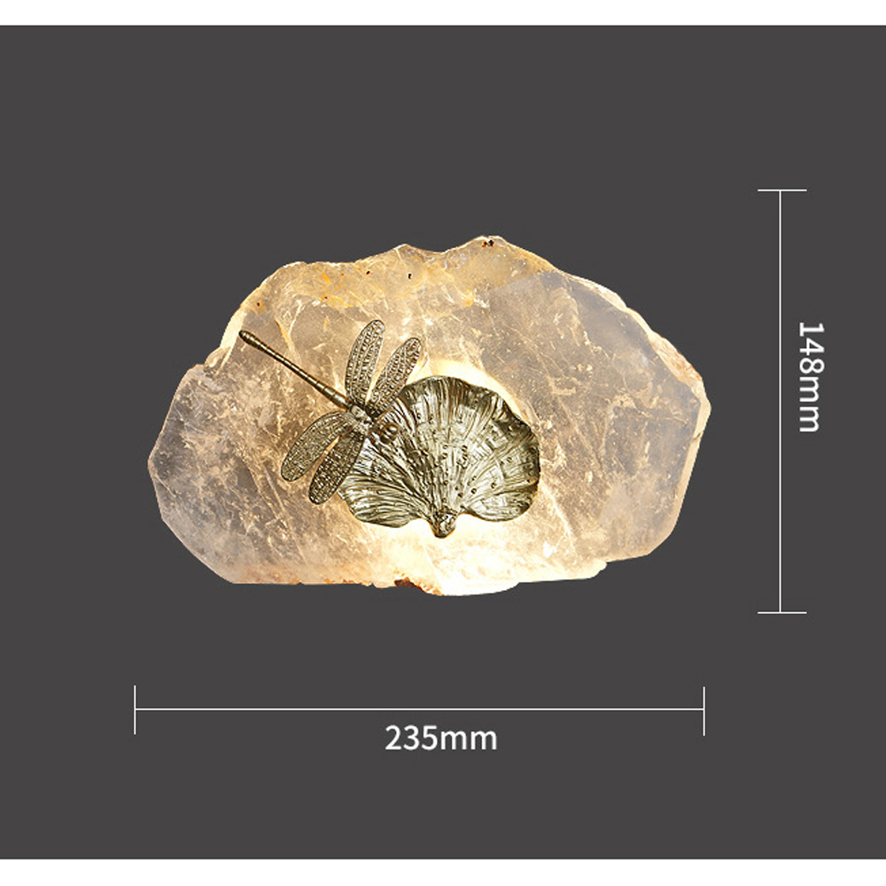 Бра Декоративный лист с стрекозой Glacial Fragment Бра Декоративный лист с стрекозой Glacial Fragment в Ижевске