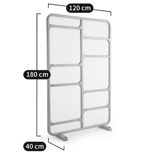 Ширма из массива дуба и ткани Arcuri Screen в Ижевске