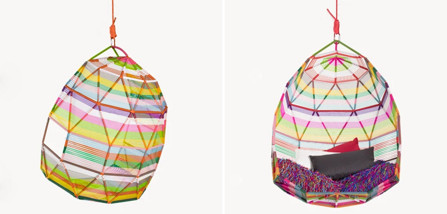 Подвесное Кресло Moroso Cocoon Tropicalia - фото №1