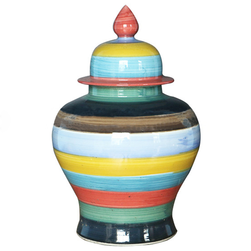 Ваза Colored Stripes Rainbow Vase Мульти в Ижевске | Loft Concept 