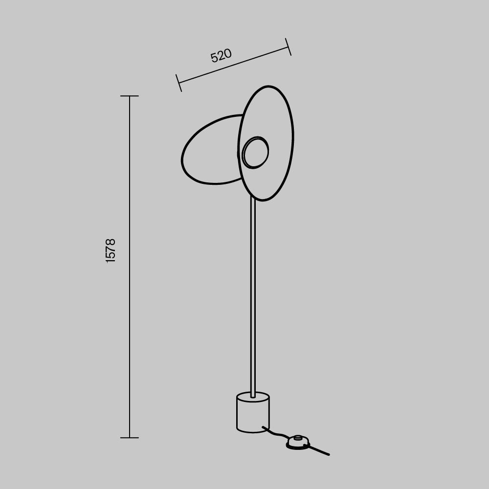 Напольный светильник Evolution 3000К 12Вт в Ижевске