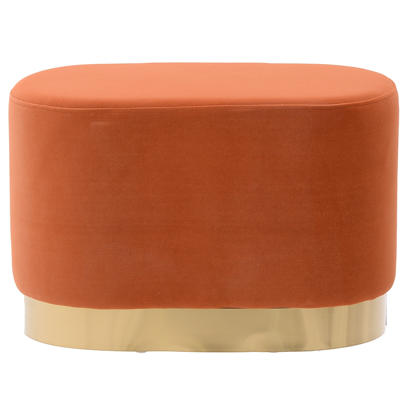 Пуф Juicy Orange Pouf Оранжевый Глянцевое золото в Ижевске | Loft Concept 