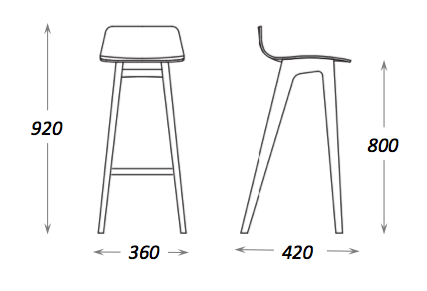 Барный стул Morph Bar Stool в Ижевске